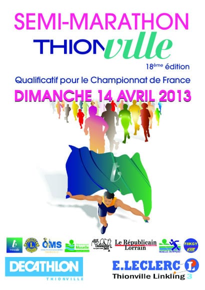 Affiche du Semi-Marathon de Thionville