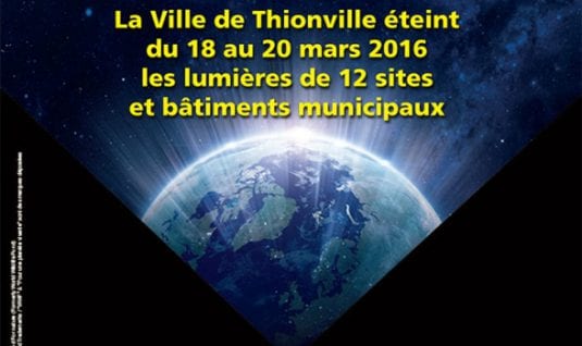 Earth hour Thionville
