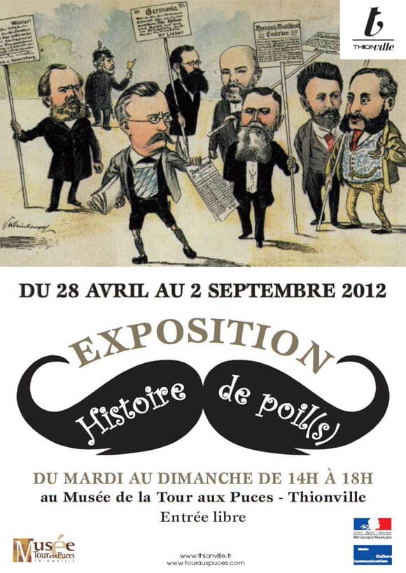 Affiche de l'exposition Histoire de Poils