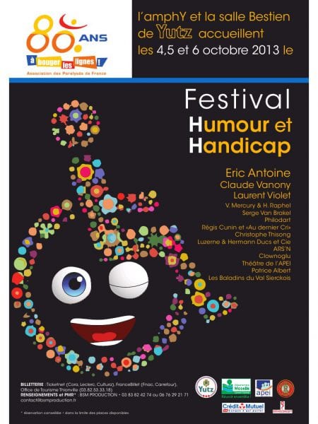 L'Affiche du Festival Humour et Handicap