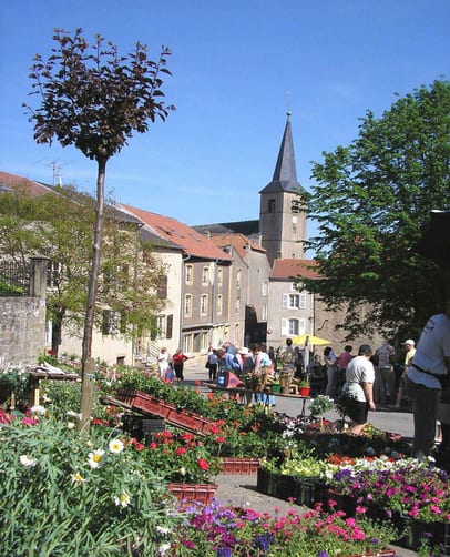 Marché aux Fleurs de Rodemack