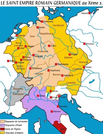 saint empire germanique 10e siecle